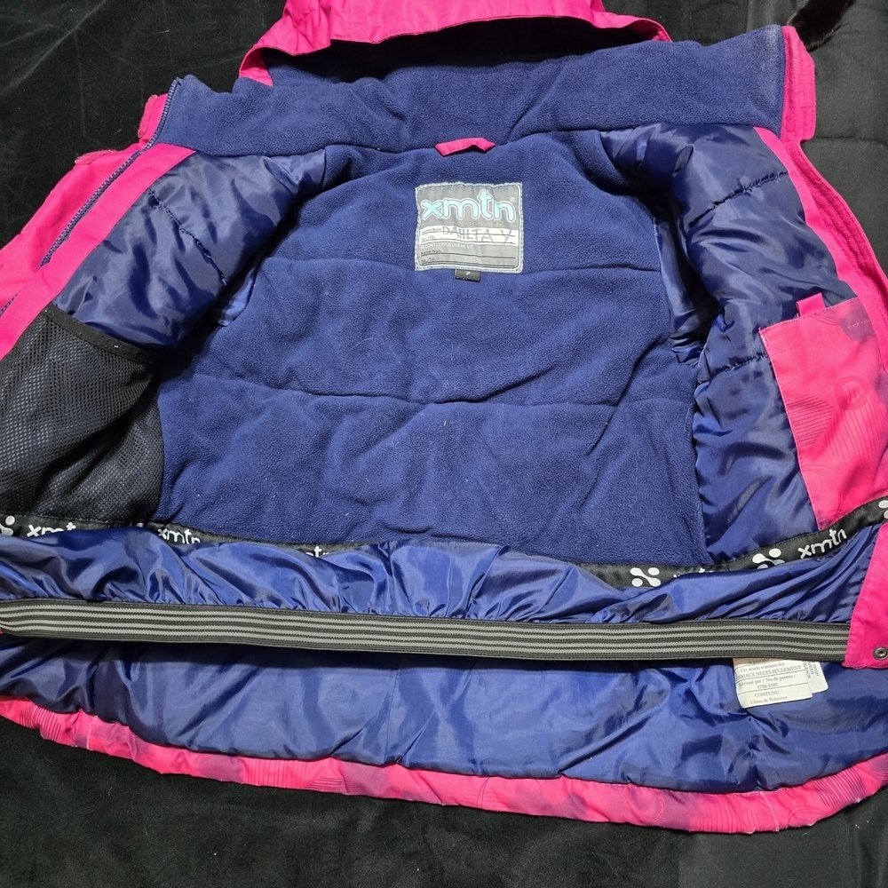 XMTN Girls Pink Snowsuit - 7 - Picture 3 of 5